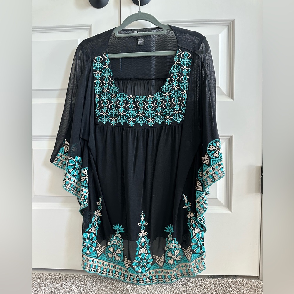 INC tunic style lightweight top XL